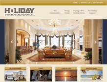 Tablet Screenshot of holidayorganization.com